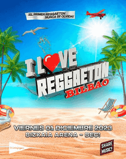 Entrada I Love Reggaeton 1 de diciembre